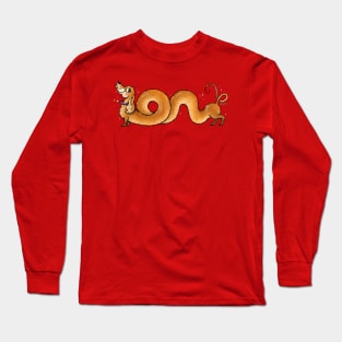 Mr. Noodle the Long Dachshund Long Sleeve T-Shirt